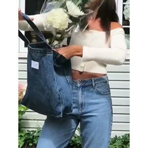 Dynamite Denim Tote Bag NWT